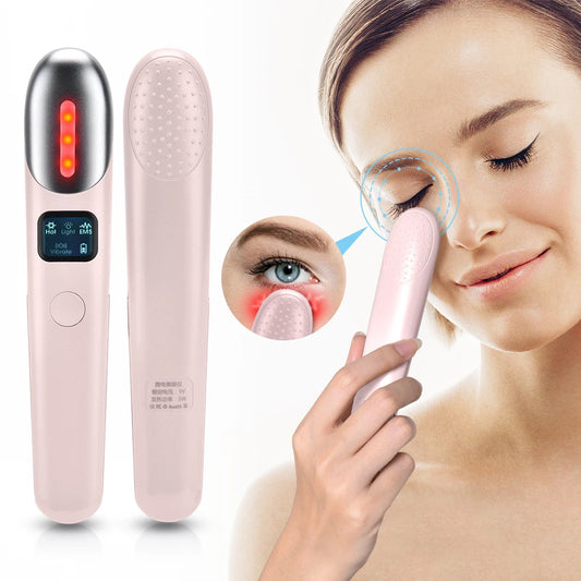 4-in-1 Electric Eye Massager Anti-Wrinkle Device Anti Aging  USB Rechargeable - My Store